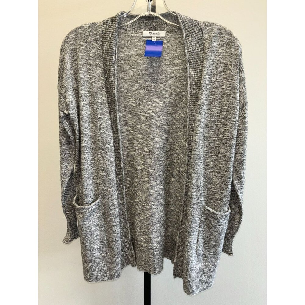 Madewell Women's Gray Knit Long Sleeve Topper Size XXS #27870